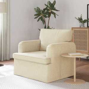 vidaXL Canapea Crem 84 x 80 x 85 cm țesătură imagine