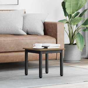 vidaXL Masă de cafea Stejar artizanal 40 x 40 x 36 cm Lemn compozit imagine