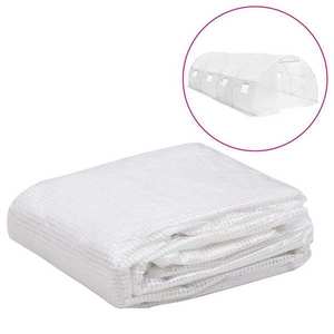 vidaXL Copertină de rezervă pentru seră (18 m²), transparent, 3x6x2 m imagine