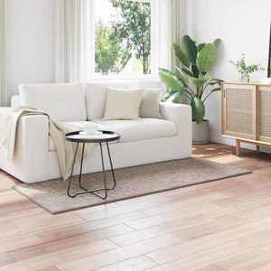 vidaXL Covoare de zonă SIROLO Nisipiu 150 x 80 cm Poliester imagine