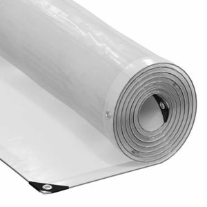 vidaXL Prelata transparenta cu ochiuri 5x6 m polietilena imagine