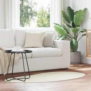 vidaXL Covoare de zonă HUARTE Crem 80 x 150 cm Poliester imagine