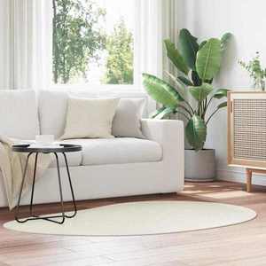 vidaXL Covoare de zonă HUARTE Crem 120 x 170 cm Poliester imagine