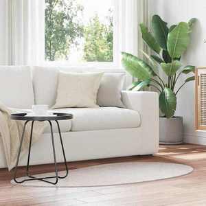 vidaXL Covoare de zonă HUARTE Nisipiu 80 x 150 cm Poliester imagine