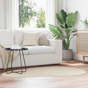 vidaXL Covoare de zonă HUARTE Bej 120 x 170 cm Poliester imagine