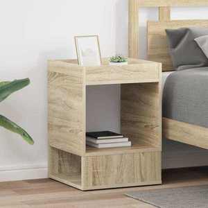 vidaXL Masă laterală 2 pcs Stejar Sonoma 40 x 40 x 56 cm Lemn compozit imagine