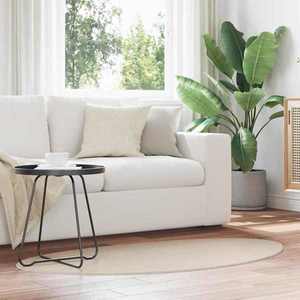 vidaXL Covoare de zonă HUARTE Bej 80 x 150 cm Poliester imagine