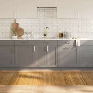 vidaXL Covor dreptunghiular, natural, 80x500 cm, bambus imagine