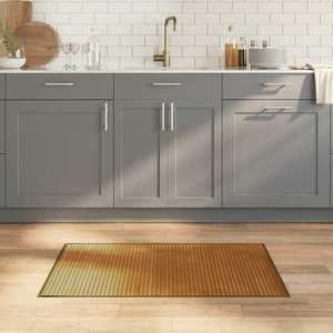 vidaXL Covor dreptunghiular, maro, 60x100 cm, bambus imagine