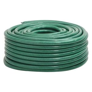 vidaXL Furtun de aer, verde, 1", 100 m, PVC imagine