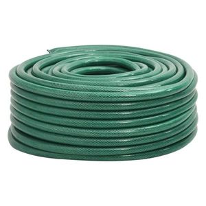 vidaXL Furtun de aer, verde, 1", 30 m, PVC imagine