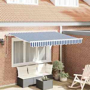 vidaXL Cortina Retractabilă albastru 250 x 200 cm țesătură imagine