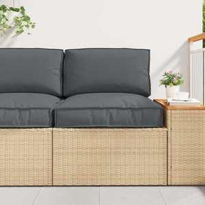 vidaXL Set de perne pentru palet 2 pcs Antracit Material Oxford imagine