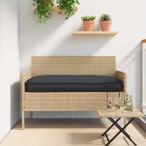 vidaXL Pernă Negru 120 x 60 x 12 cm Material Oxford imagine
