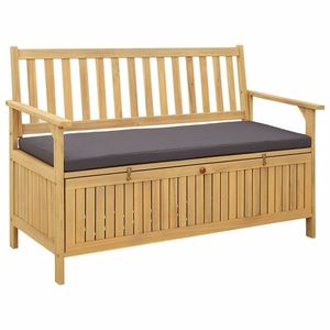 vidaXL Bancă cu spațiu de depozitare cu pernă cu depozitare cu ușă imagine