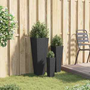 vidaXL Set de exterior 3 pcs Negru Metal imagine