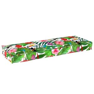 vidaXL Pernă Floral Multicolour 120 x 40 x 8 cm Material Oxford imagine