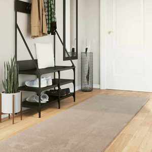 vidaXL Covor moale cu pile medie și spălabil HUARTE Nisipiu Poliester imagine