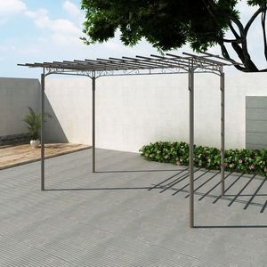 Pergola din otel pentru gradina imagine