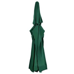 vidaXL Pânză de schimb umbrelă de soare de grădină, verde, 610 cm imagine