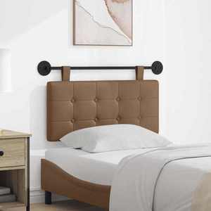 vidaXL Cap de pat suspendat Pe perete Cappuccino 100 x 55 x 5 cm imagine