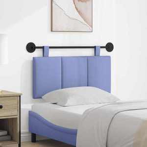 vidaXL Cap de pat suspendat Albastru Jeans 100 x 55 x 5 cm țesătură imagine