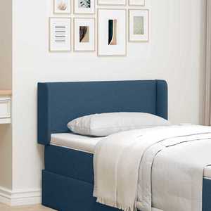 vidaXL Ureche pentru Tăblie albastru 40, 5 x 40, 5 x 4 cm țesătură imagine