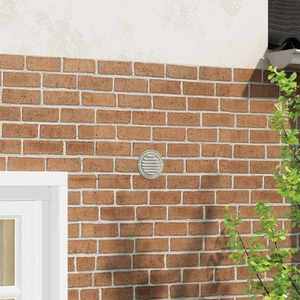 vidaXL Capace de ventilație pentru aer 4 pcs Argintiu 80 mm imagine