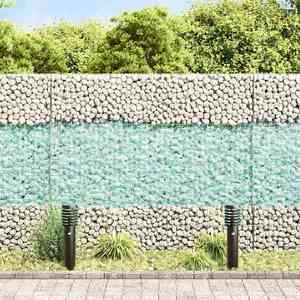 vidaXL Pietre de Grădină Turcoaz 12 cm Sticlă imagine