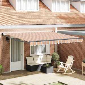 vidaXL Cortina Retractabilă Multicolour 400 × 300 cm imagine