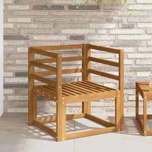 vidaXL Canapea de exterior Lemn Solid de Acacia natural imagine
