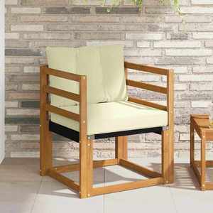 vidaXL Set de canapele de exterior Lemn solid de Acacia și Textilene imagine