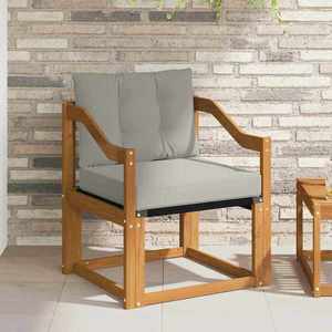 vidaXL Set de canapele de exterior Lemn solid de Acacia și Textilene imagine