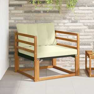 vidaXL Set de canapele de exterior Lemn solid de Acacia și Textilene imagine