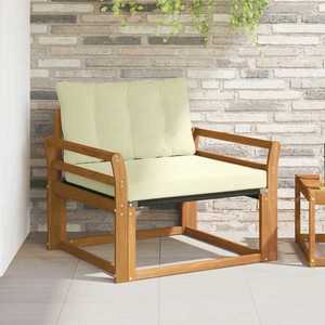 vidaXL Set de canapele de exterior Lemn solid de Acacia și Textilene imagine