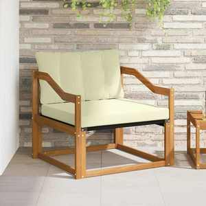 vidaXL Set de canapele de exterior Lemn solid de Acacia și Textilene imagine