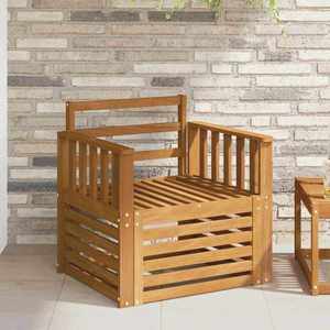 vidaXL Set de canapele de exterior natural 71 x 63 x 73 cm imagine