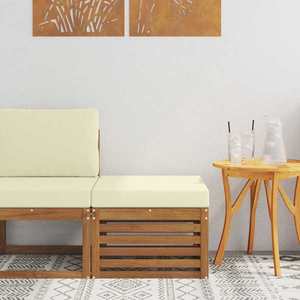 vidaXL Taburet pentru exterior Lemn Solid de Acacia natural imagine