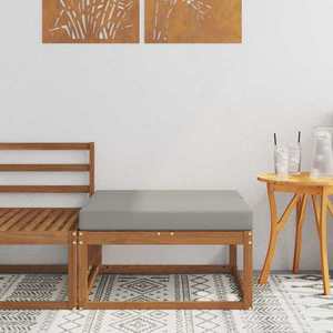 vidaXL Taburet pentru exterior Lemn Solid de Acacia natural imagine