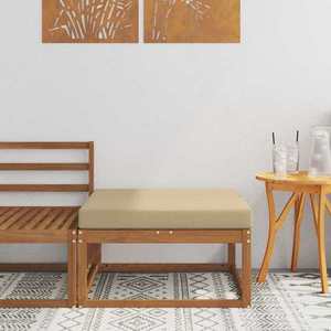 vidaXL Taburet pentru exterior Lemn Solid de Acacia natural imagine