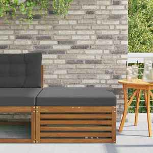 vidaXL Taburet pentru exterior Lemn Solid de Acacia natural imagine