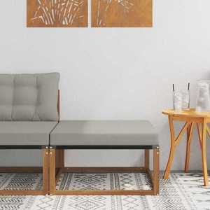 vidaXL Taburet pentru exterior Lemn Solid de Acacia natural imagine