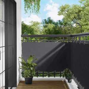 vidaXL Ecran de balcon Antracit 100 x 1000 cm Material Oxford imagine
