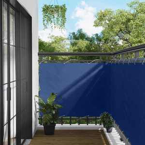 vidaXL Ecran de balcon albastru 110 x 300 cm Material Oxford imagine