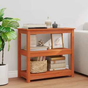 vidaXL Masă de consolă Maro Ceară 80 x 40 x 74 cm Lemn masiv de pin imagine