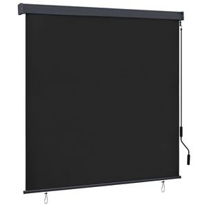 vidaXL Jaluzea tip rulou de exterior, antracit, 160 x 250 cm imagine