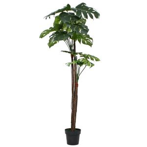 vidaXL Plantă artificială Monstera cu ghiveci 170 cm Verde imagine