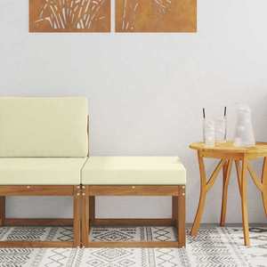 vidaXL Taburet pentru exterior Lemn Solid de Acacia natural imagine