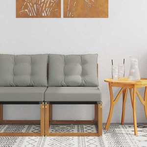 vidaXL Canapea centrală pentru exterior imagine