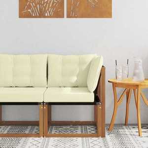 vidaXL Canapea de colț pentru exterior imagine